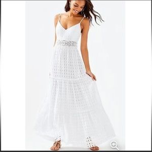 Lilly Pulitzer White Maxi Dress